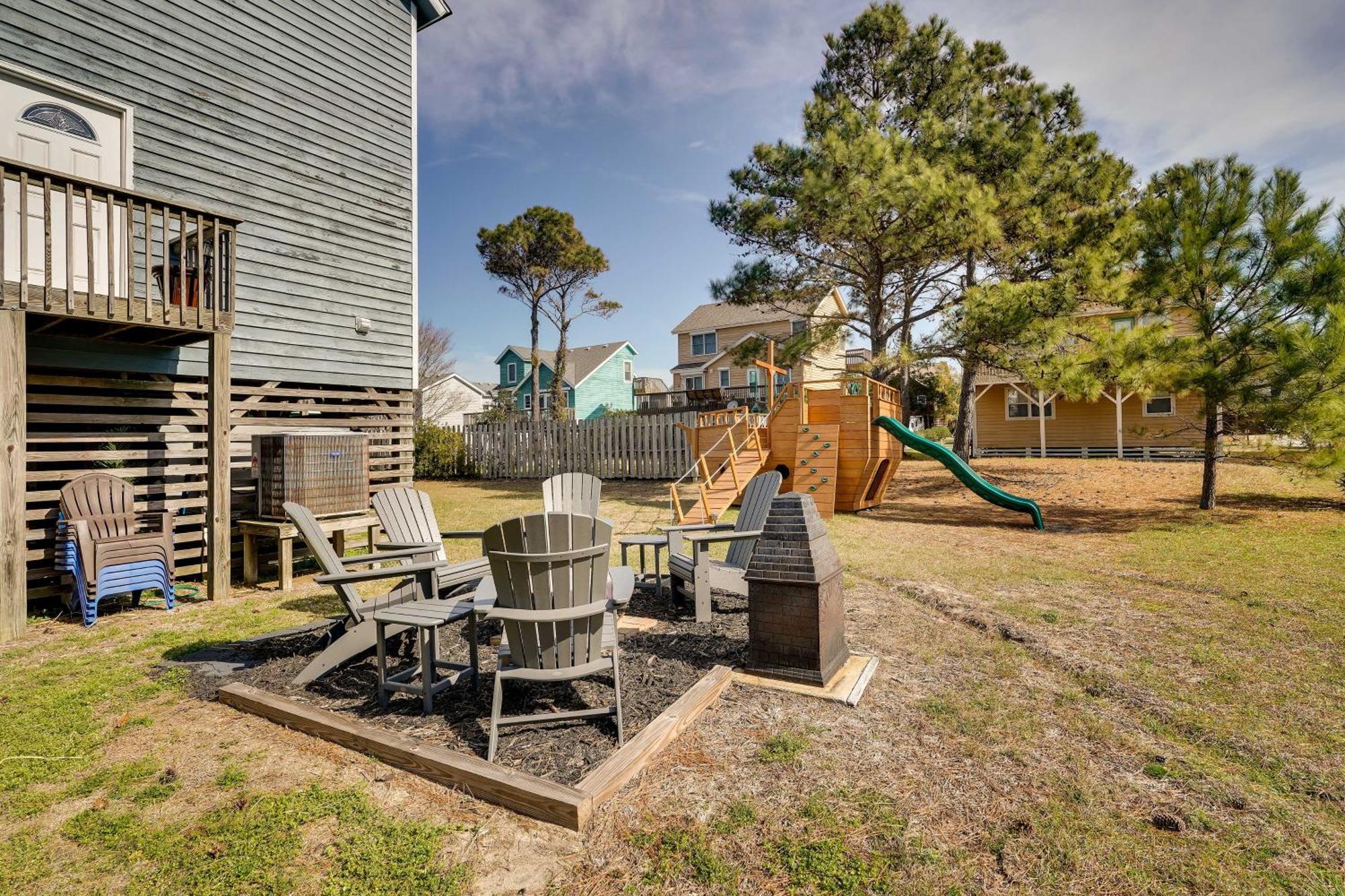 Dunn Dreamin Hot Tub, Pirate Fort, And Fire Pit! Nags Head Zewnętrze zdjęcie